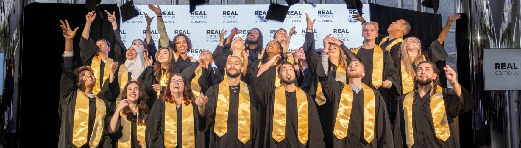 Remise de diplômes REAL Campus 